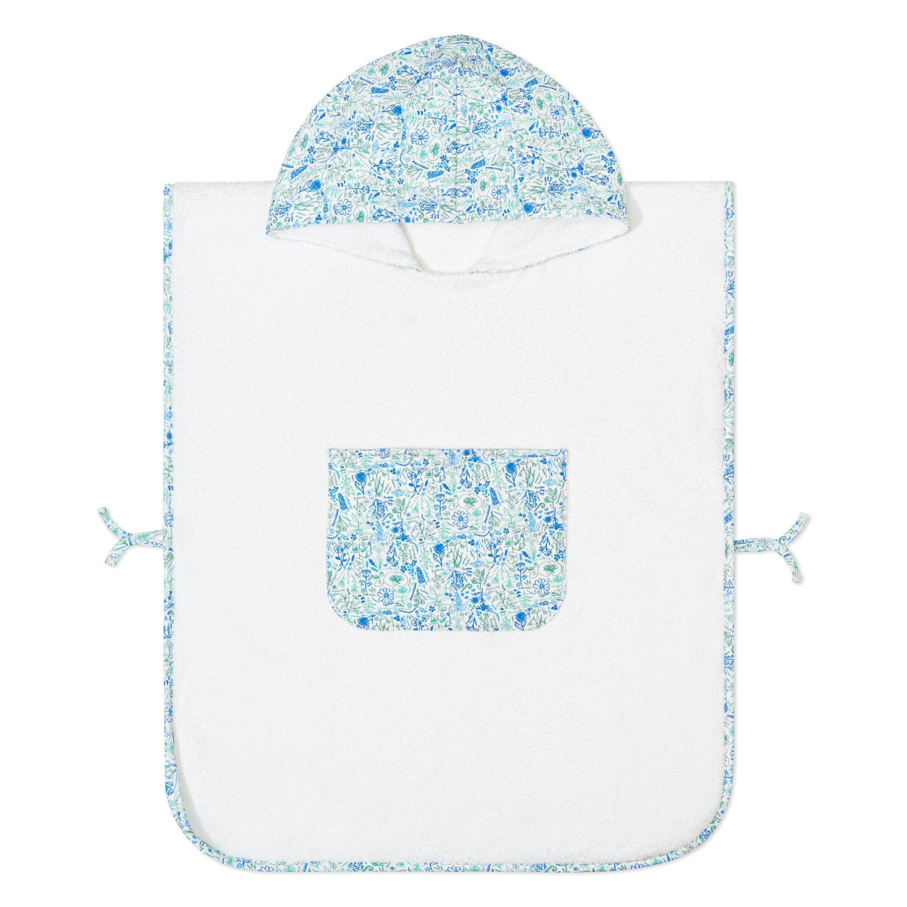 Birth Flowers Hooded Towel