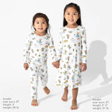 If You Give A Mouse A Cookie Christmas Bamboo Girls' Long Sleeve Dress