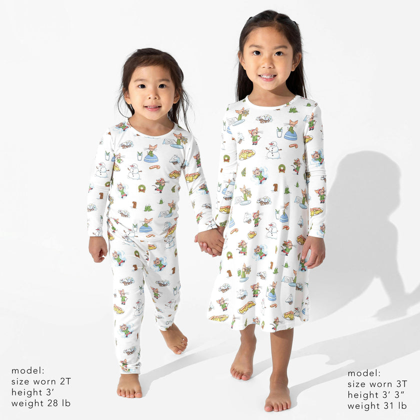 If You Give A Mouse A Cookie Christmas Bamboo Kids Pajamas