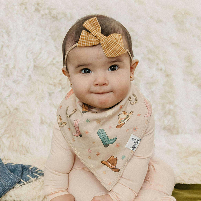4 Pack Baby Bandana Bibs - Cheyenne