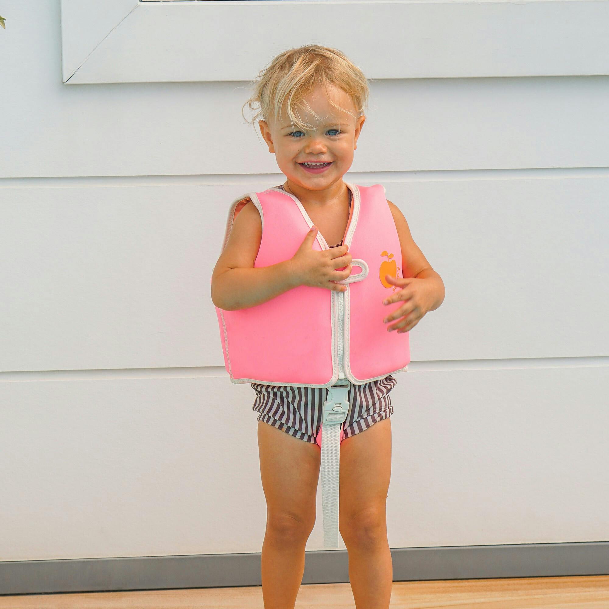 Float Vest: 2-3Y - Poppy the Peach