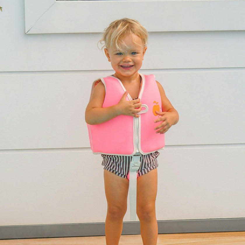 Float Vest: 1-2Y - Poppy the Peach