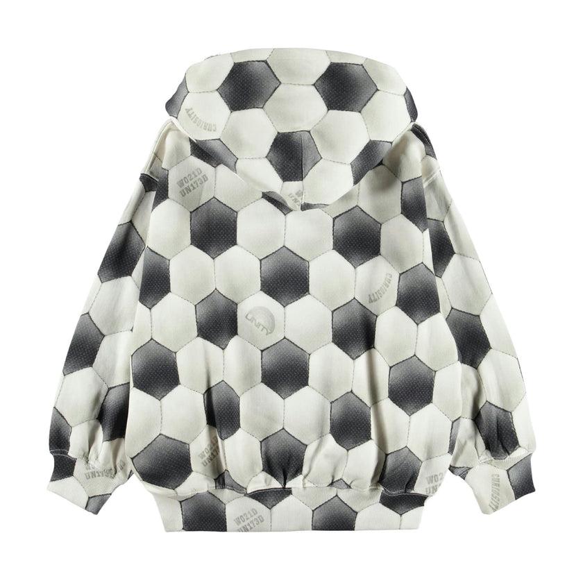 Gray Mazz Football Moon Hoodie