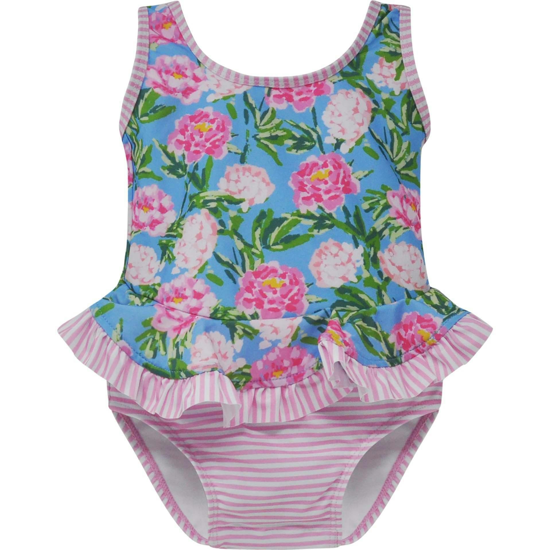UPF 50+ Stella Infant Ruffle Swimsuit