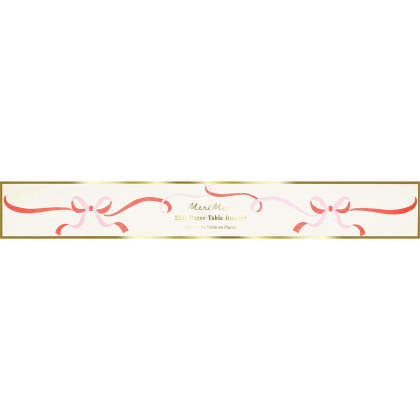 Ribbon Bow Table Runner
