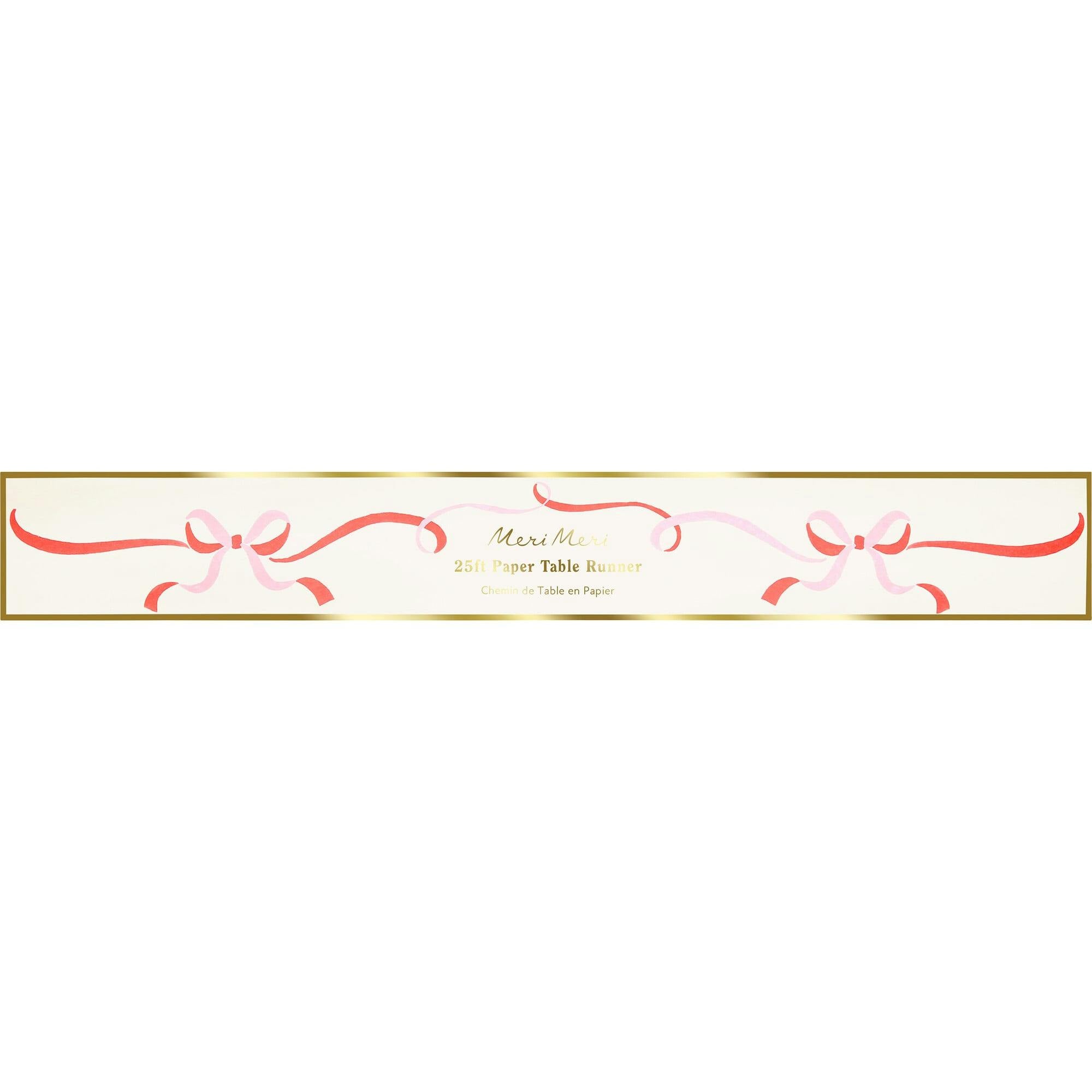 Ribbon Bow Table Runner