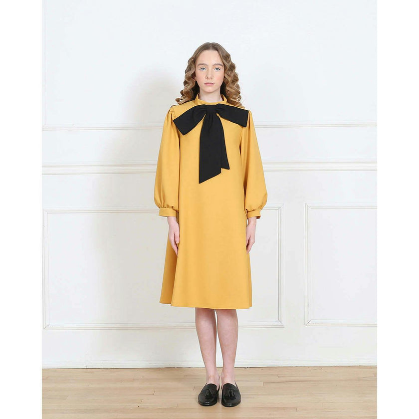 Megan dress (mustard)