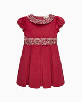 Velvet Party Dress in Red Misti Valeria