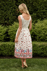 Sadie Dress in Strawberry Vintage Tier