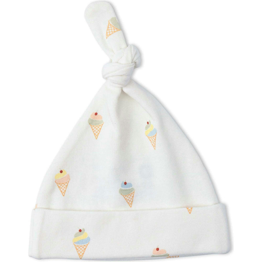 Organic Swaddle Blanket & Hat Set