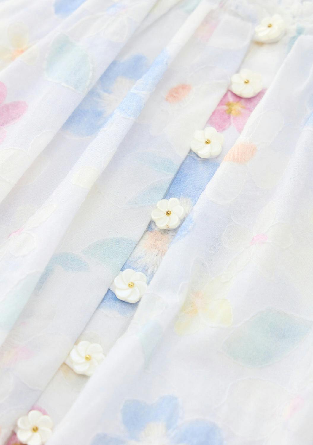 Deanna Sleeve Embroidery Mini Dress