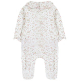 TARTINE ET CHOCOLAT Floral Pointelle Pajamas - Nacre