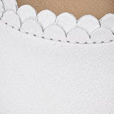 Ava Baby Ballet Flat | White Leather