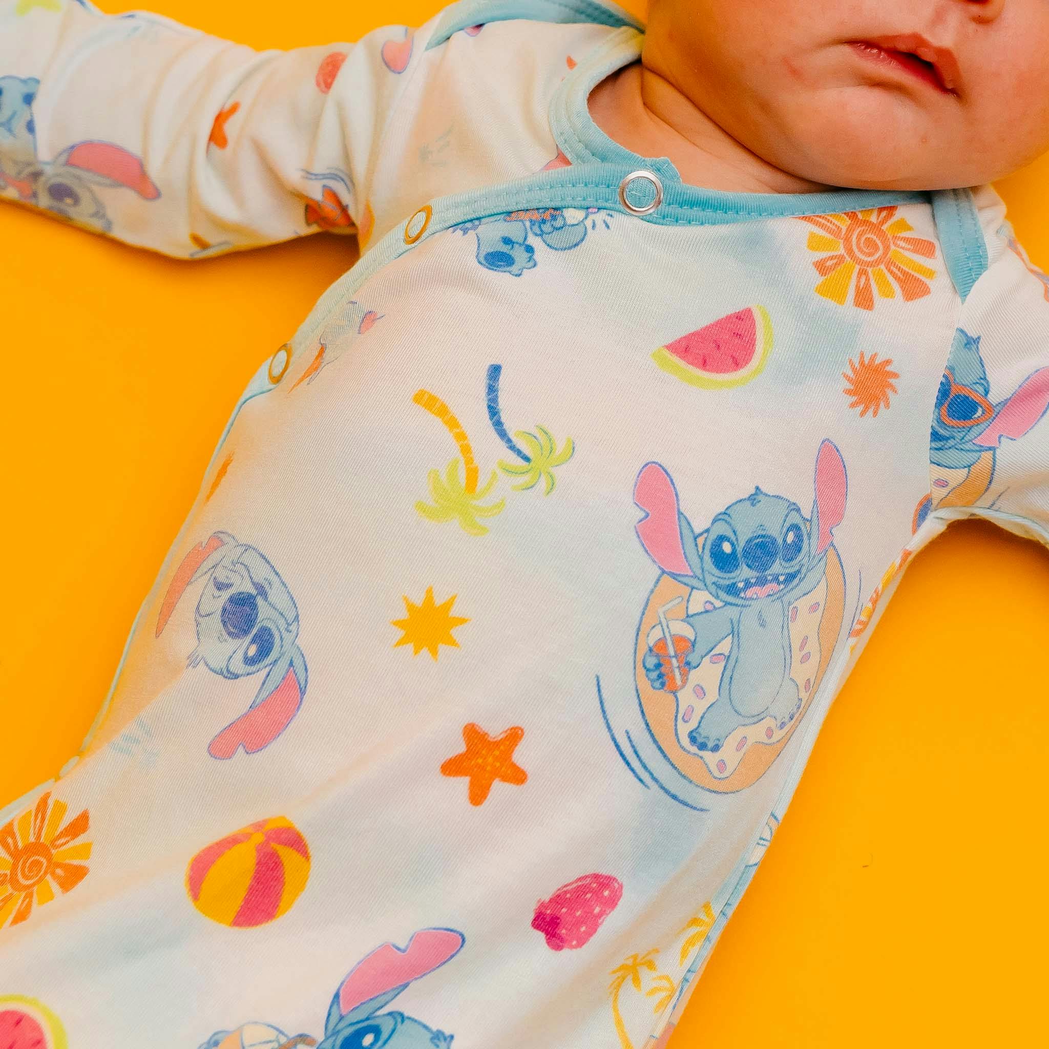 Newborn Knotted Gown - Disney Stitch Dreamsicles