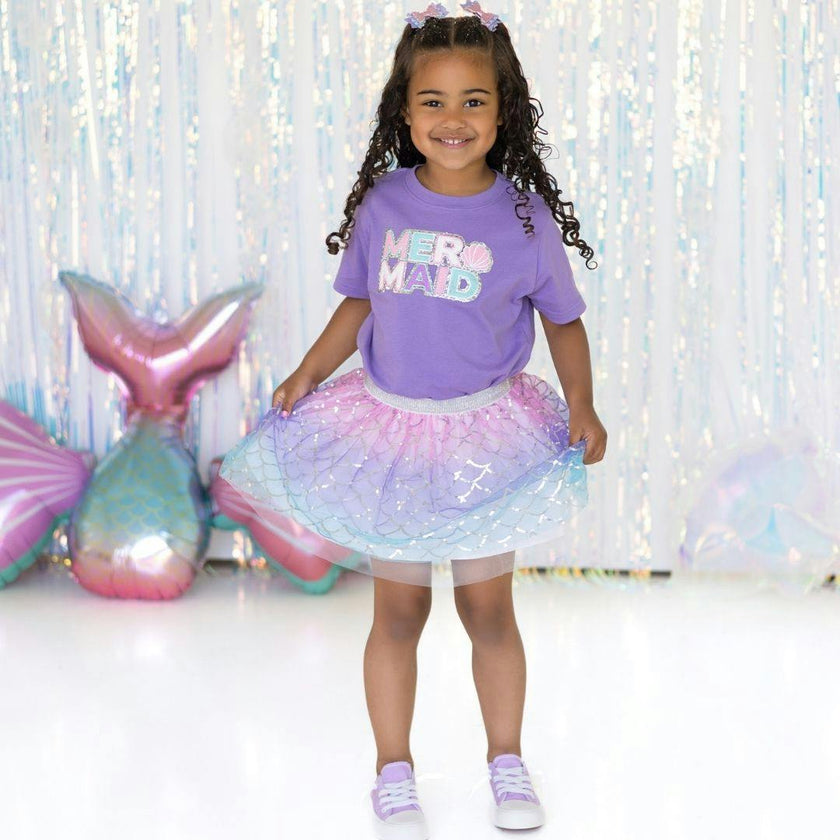 Sparkling Mermaid Bow Clip