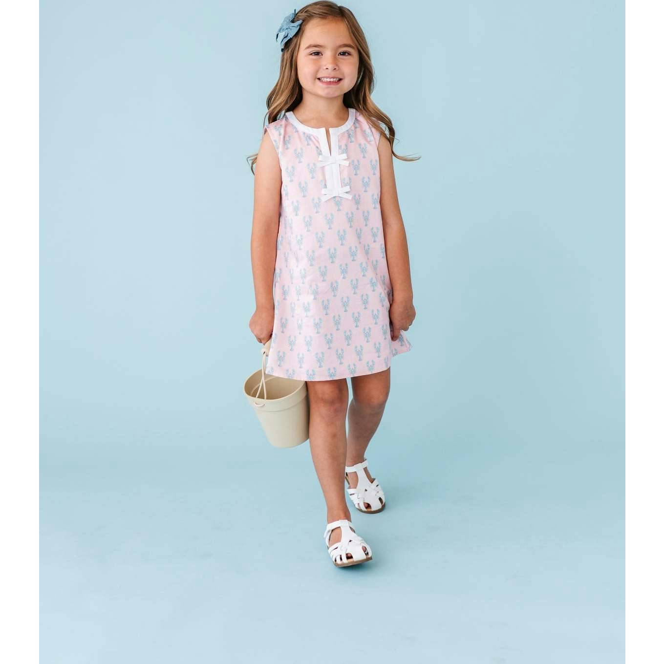 Pastel Pincers Shift Dress