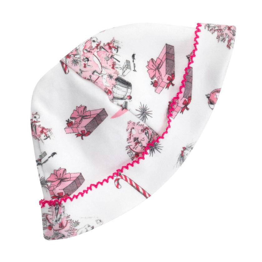 Eloise Christmas Tree Footie Gift Set, Pink