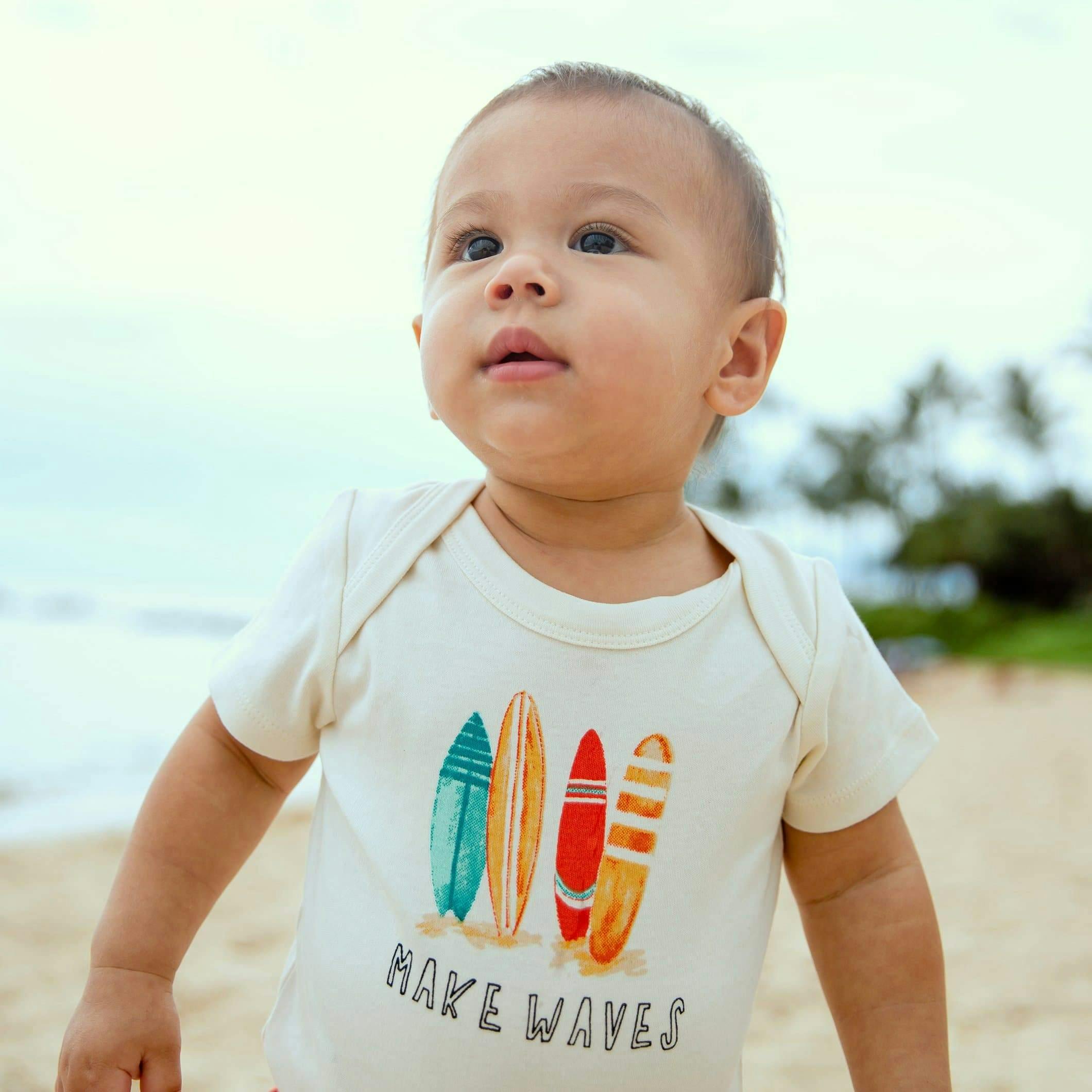 graphic bodysuit | make waves