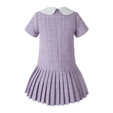 Lavender Tweed Dress