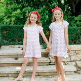 Sadie Girls' Dress American Flag
