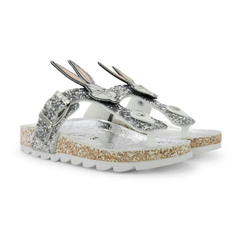 Silver Bugs Bunny Sandals