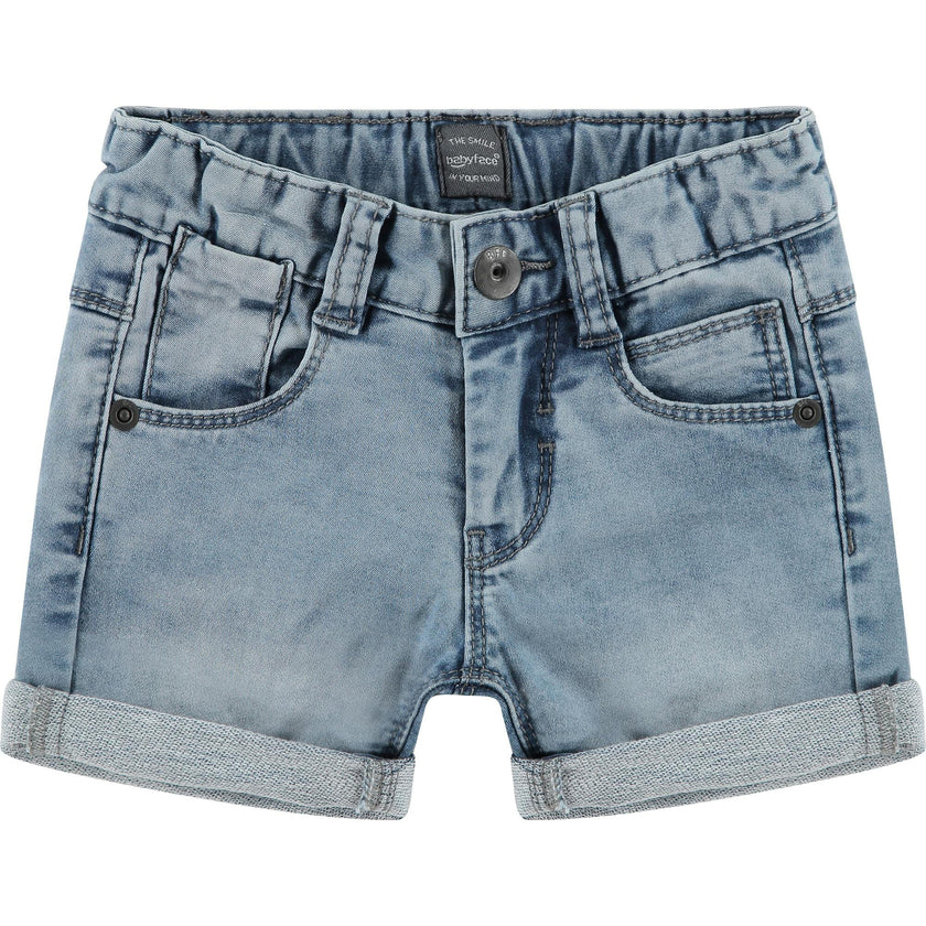 Light Wash Denim Shorts