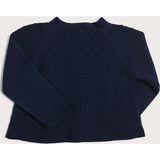 Openwork Cardigan In Burgundy (6mths-10yrs)