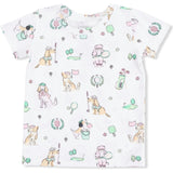 Country Club Dogs Pink - Short Sleeve Loungewear Set