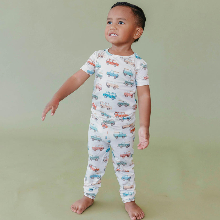 2pc Short Sleeve Pajamas with Pants - Cruiser