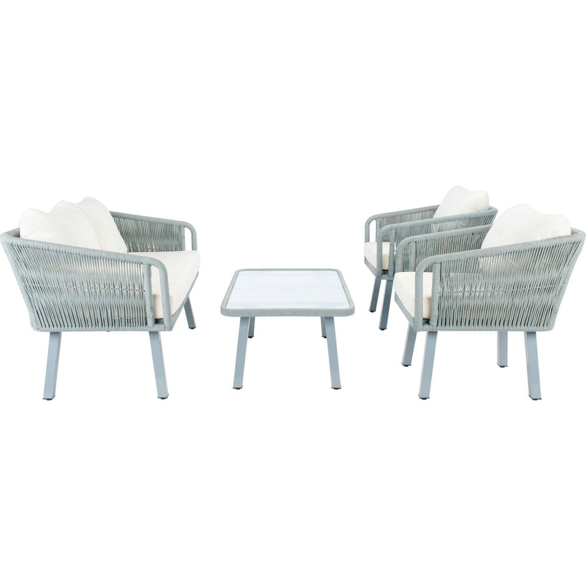 Kerson 4-Piece Rope Living Set