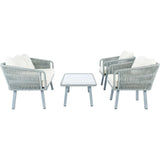 Kerson 4-Piece Rope Living Set