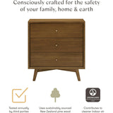 Palma 3-Drawer Compact Assembled Dresser (34")
