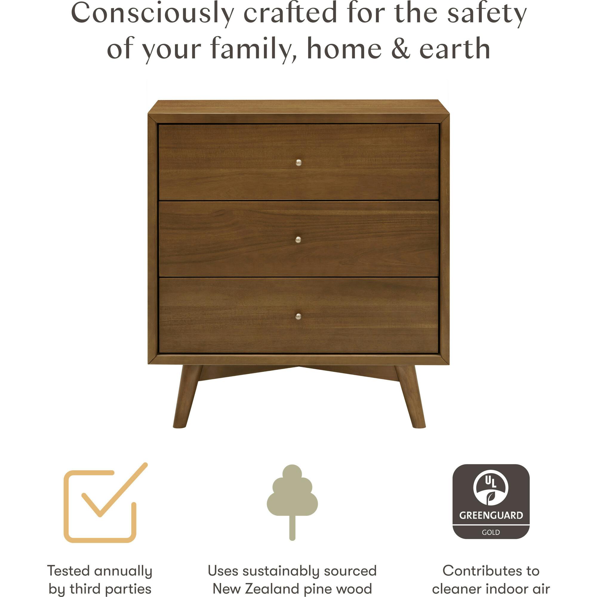 Palma 3-Drawer Compact Assembled Dresser (34