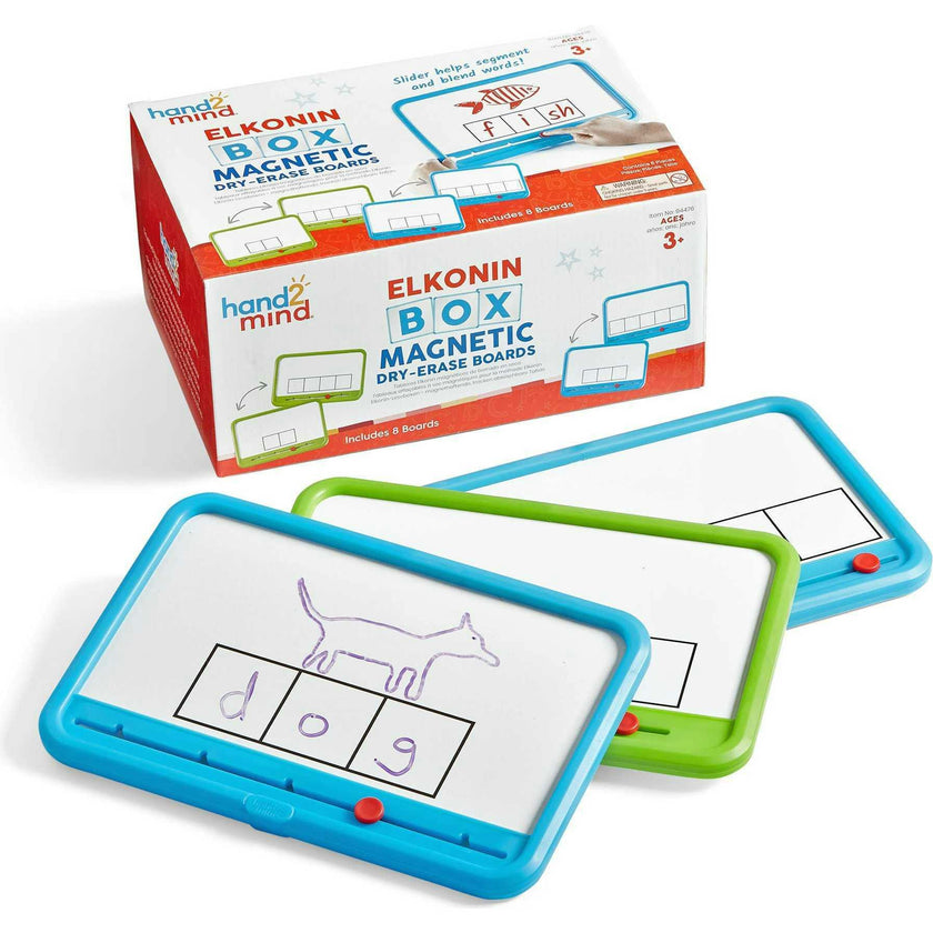 Elkonin Box Magnetic Dry-Erase Board Set