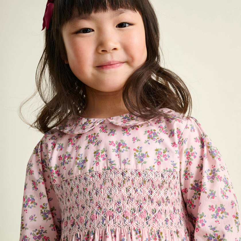 Smocked Girls Dress Sal