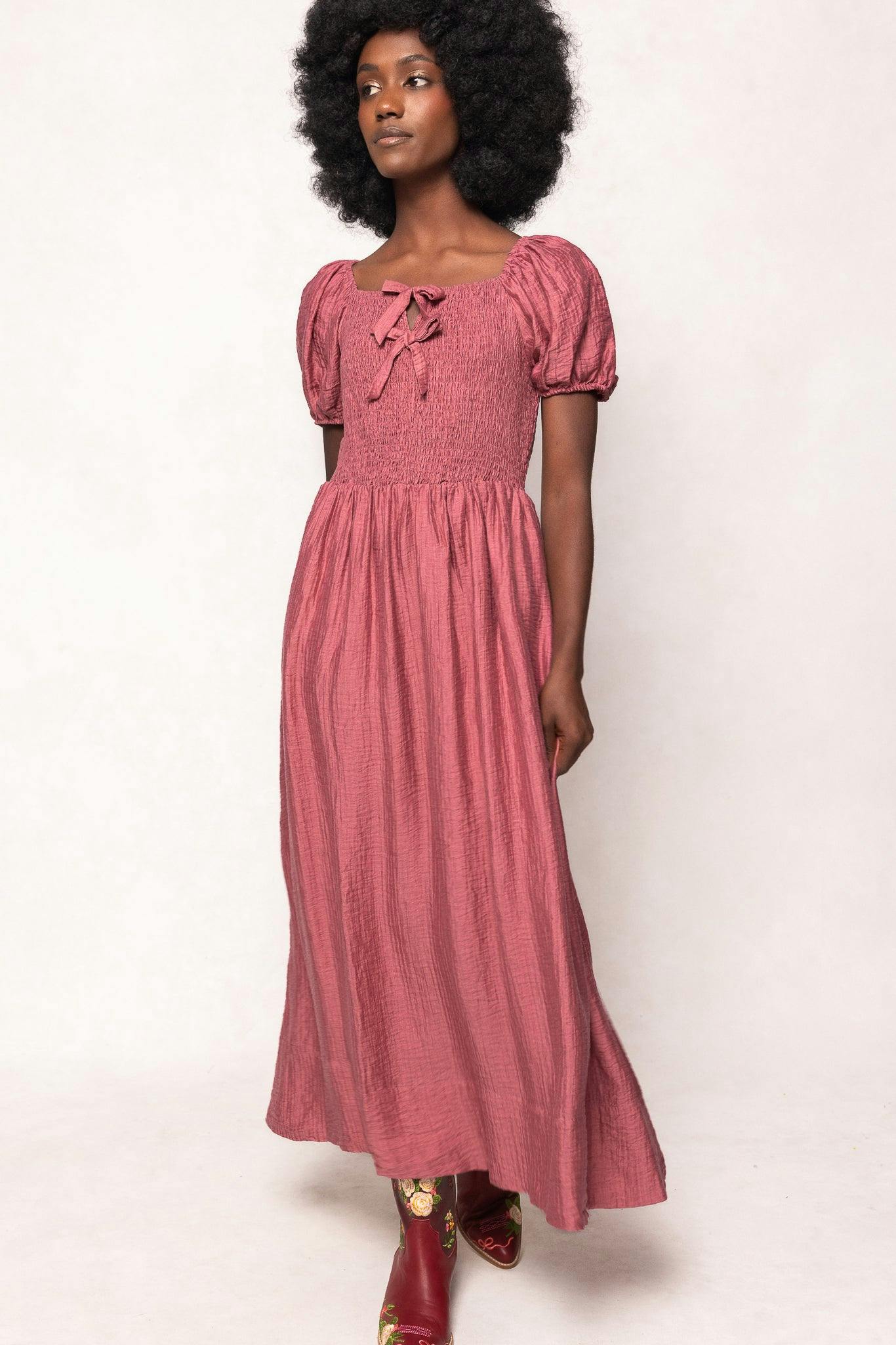 Cassie Dress in Pink