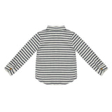 Leom Shirt | Blue Marine - White Striped