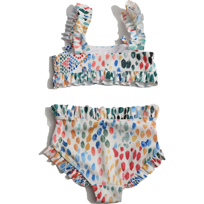 MISTY RUFFLED TANKINI