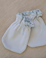 Bib/Mittens/Burp Cloth Set