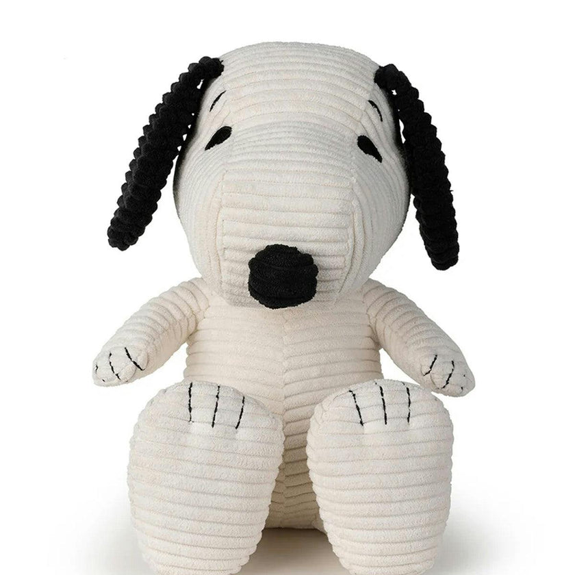 Plush Peanuts Snoopy Corduroy Cream 11"