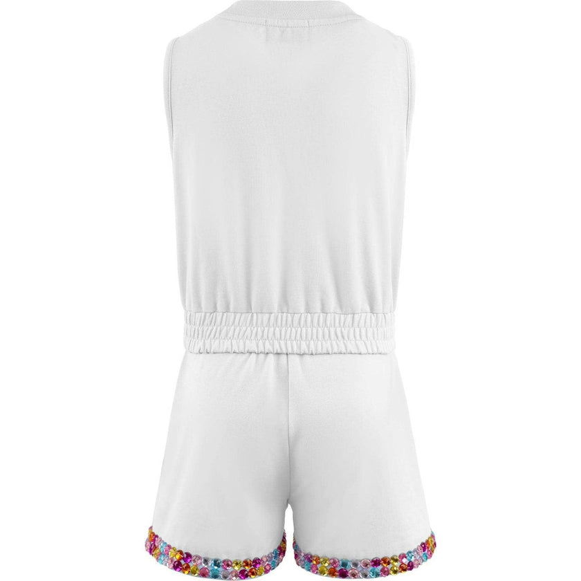 White Rainbow Gems Short Set