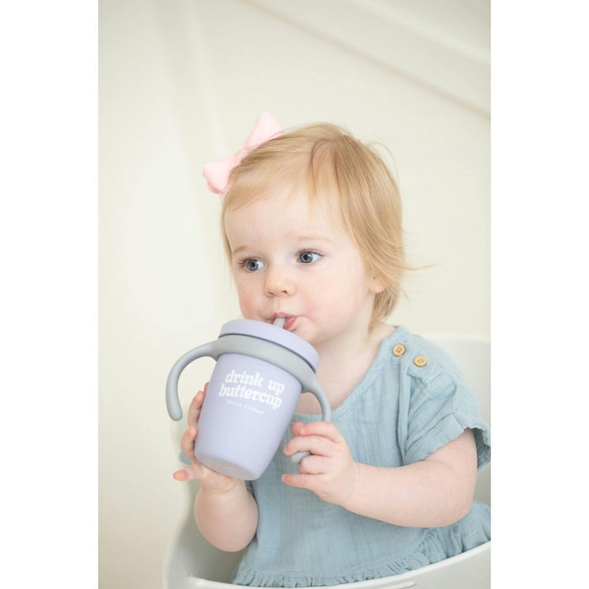 Drink Up Buttercup Straw Lid Addition