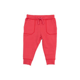 Red French Terry - Jogger Pant