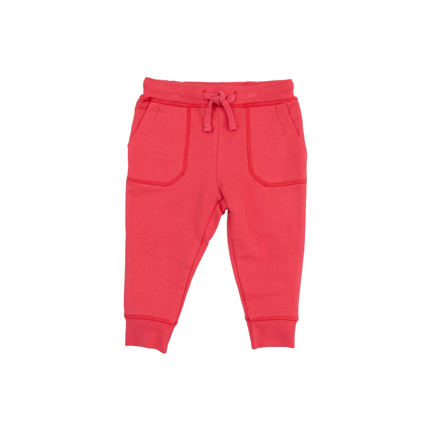 Red French Terry - Jogger Pant