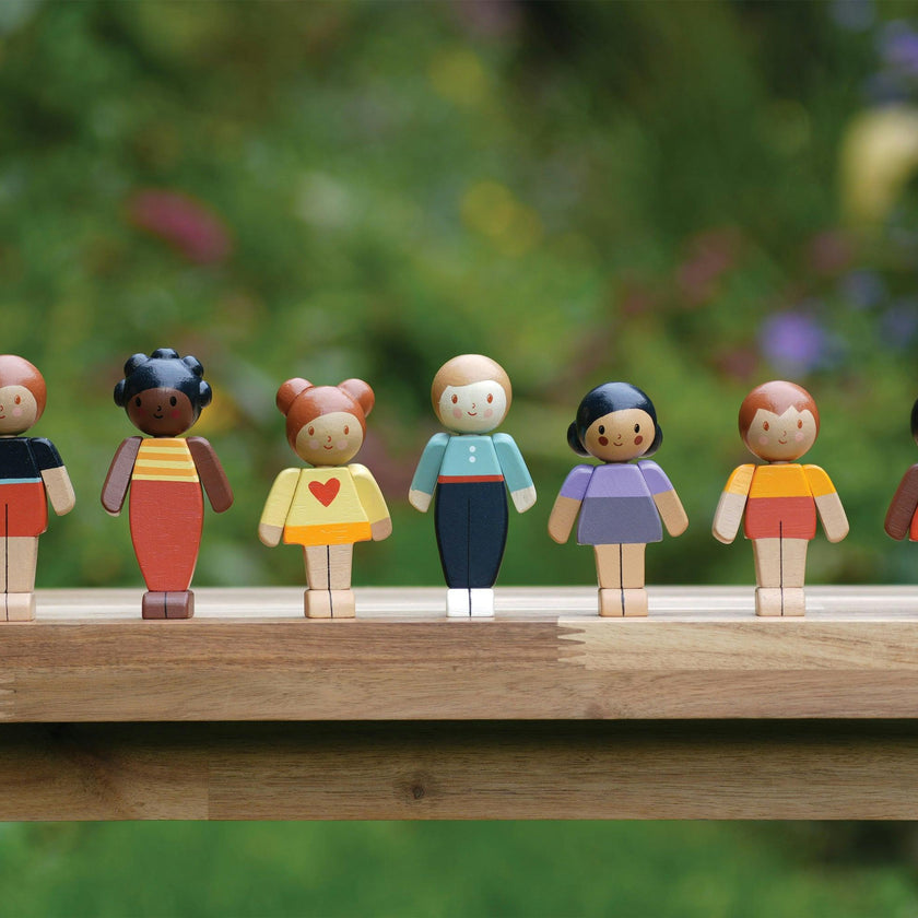 We Are Family Doll Shelf