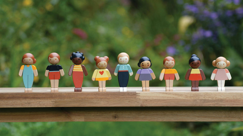 We Are Family Doll Shelf