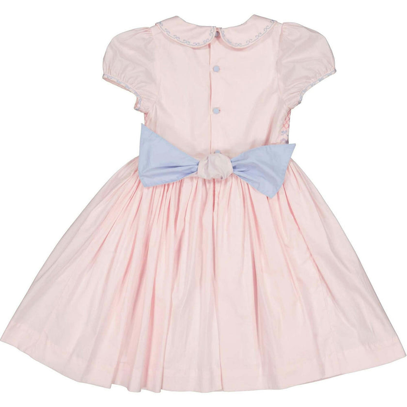 Princess Charlotte Heirloom Pink Smocked Dress