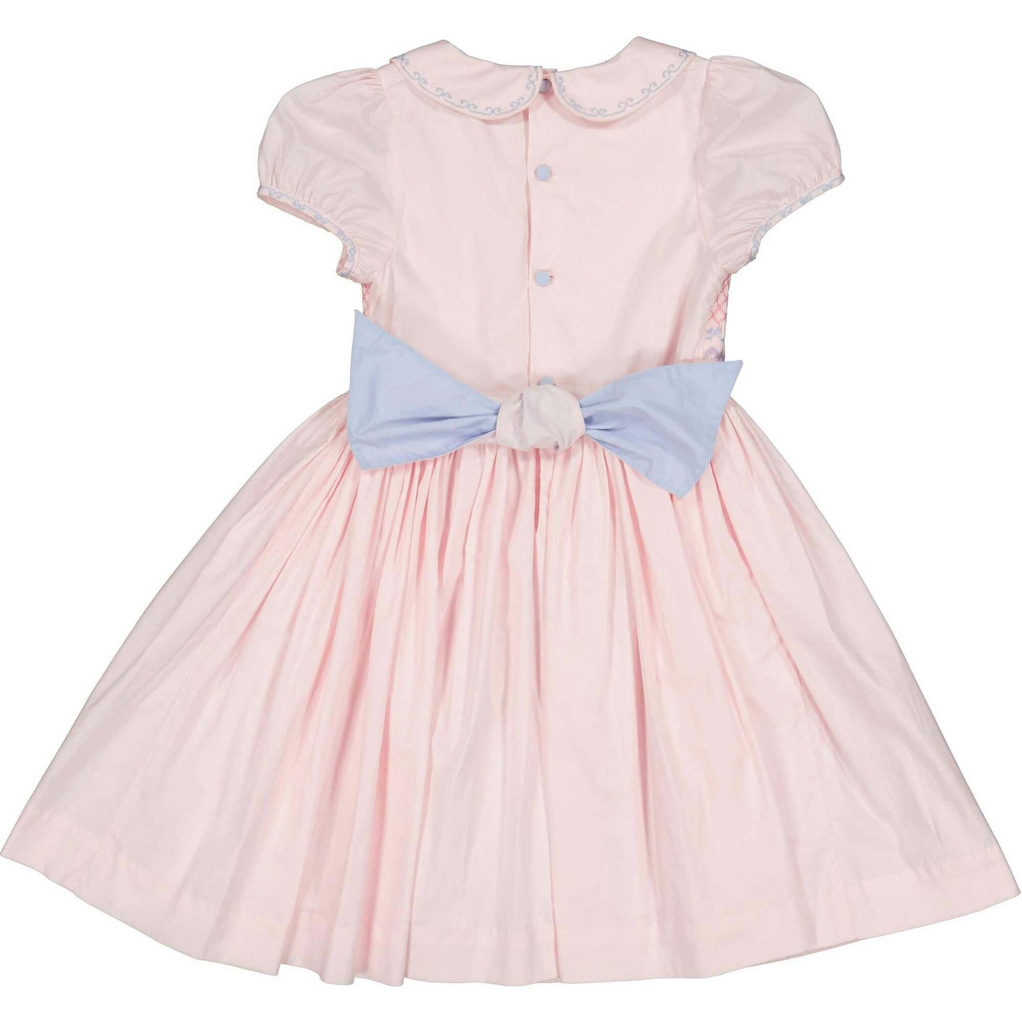 Princess Charlotte Heirloom Pink Smocked Dress