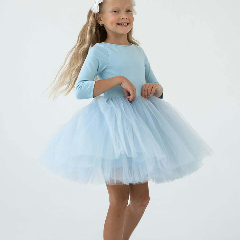 Cool Blue Tutu Dress