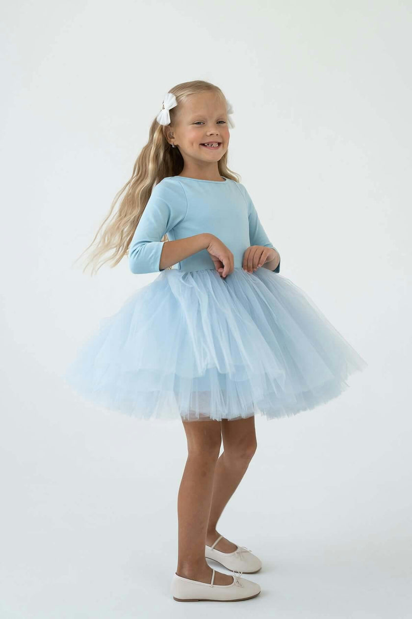 Cool Blue Tutu Dress